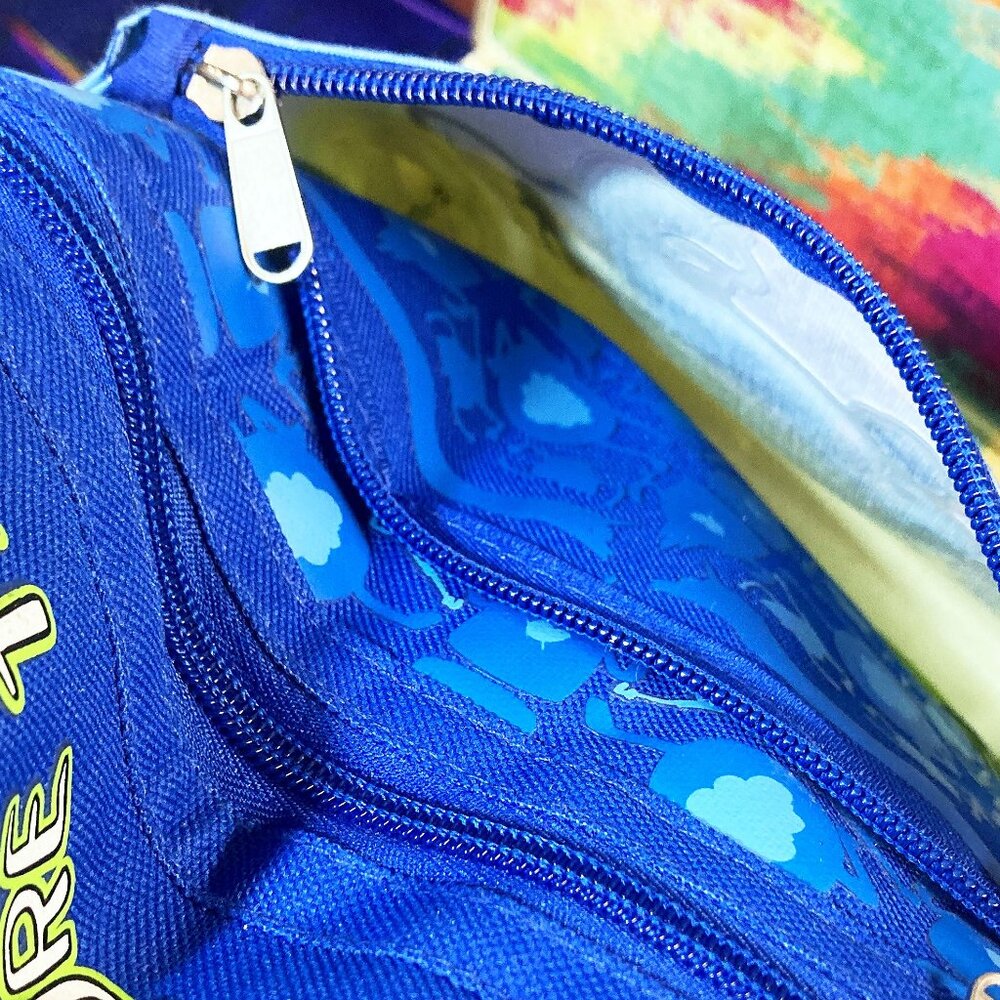 ** RARE ** ADVENTURE TIME BAG SHOULDER MESSENGER CROSS BODY BAG PURSE SLING - Picture 5 of 8